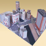 panorama kakudai - Akihabara Diorama Papercraft