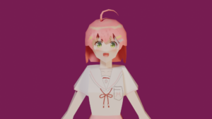 sakura miko2 - Hololive Vtuber Sakura Miko Papercraft