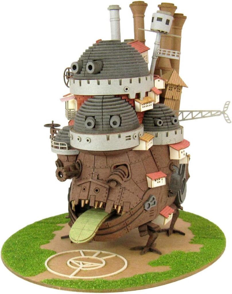 sankei mk07 howls moving castle - DIY Papercrafts Kits : Howl's Moving Castle Series