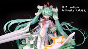 Hatsune Miku Knight papercraft - Hatsune Miku Knight Papercraft