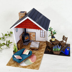 CNT 0031828 detail 03 m - Scandinavian Miniature House Papercraft