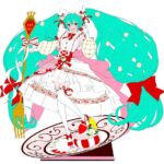 Strawberry Miku Papercraft