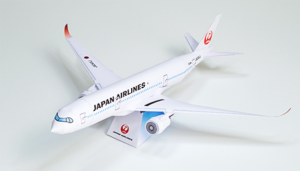 airbus a350 plane papercraft - Japan Airlines Airbus A350 airplane Papercraft