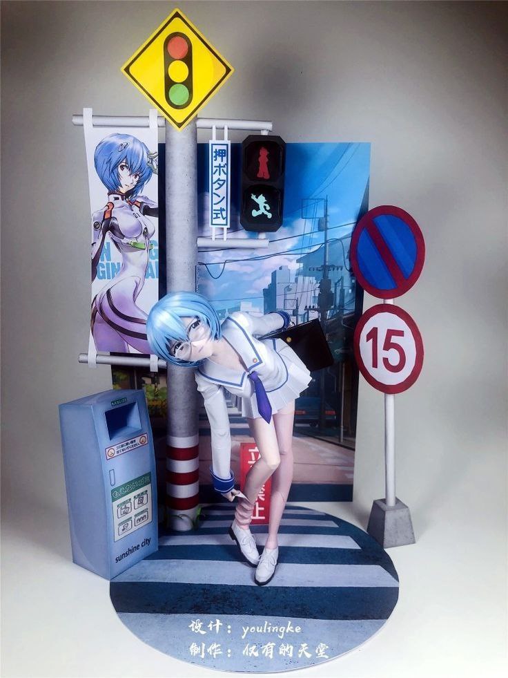 Ayanami Rei Papercraft