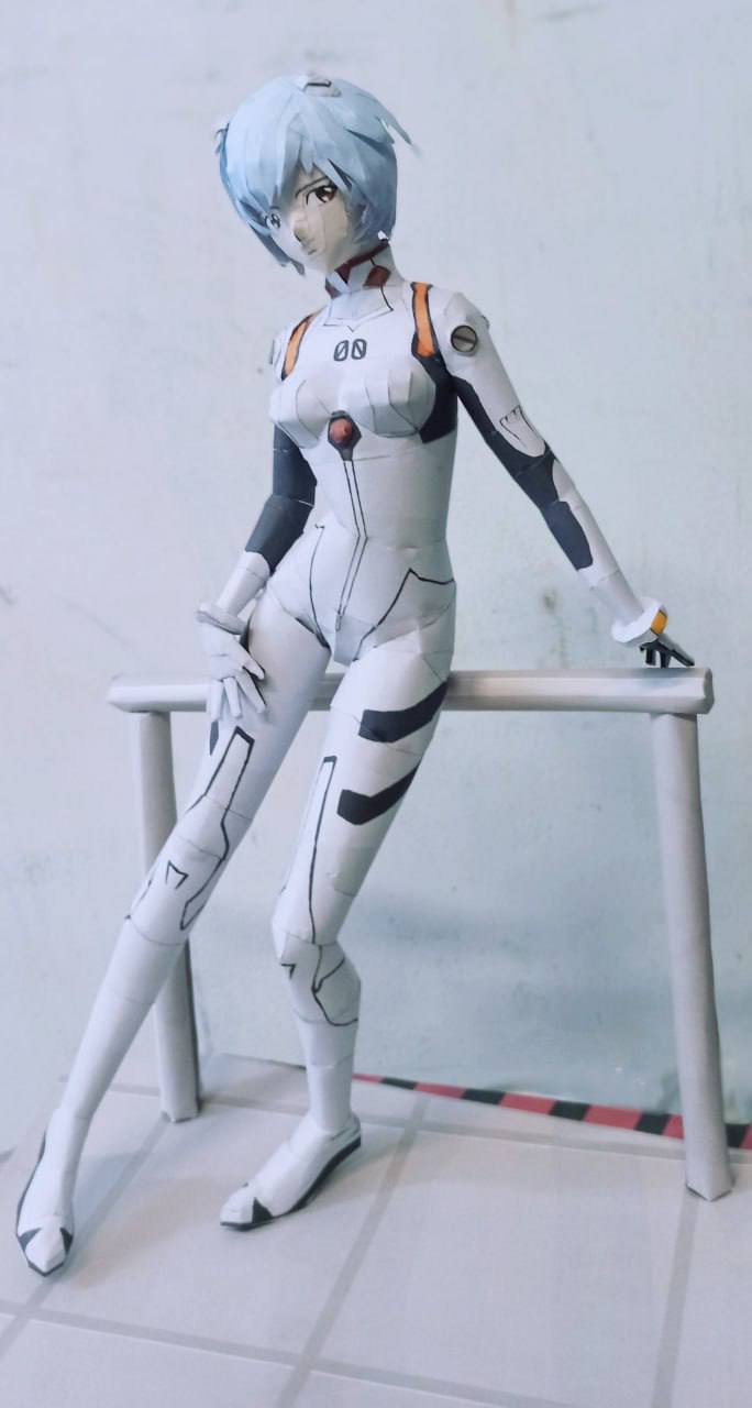 Ayanami Rei Suit ver. Papercraft