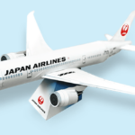 boeing 787 1 - JAL Boeing 787 Airplane Papercraft