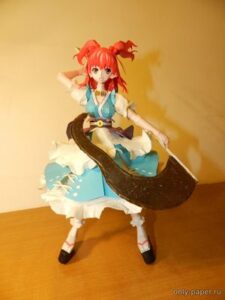 komachi onozuka - Komachi Onozuka Touhou Project Papercraft