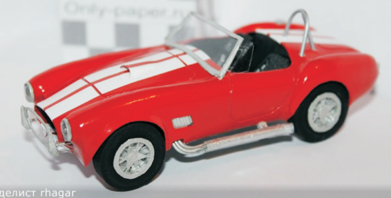 Shelby AC Cobra Car Papercraft