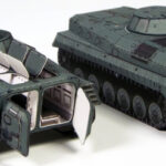 BMP-1 infantry fighting vehicle Papercraft