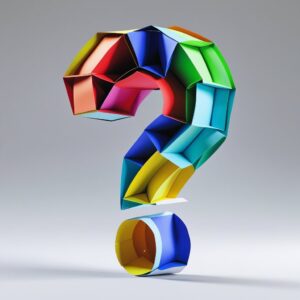 papercraft question mark