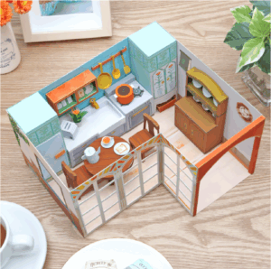 kitchen diorama