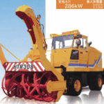 Snowplow Machinery Car Papercraft