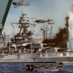 USS Arizona Battleship Papercraft