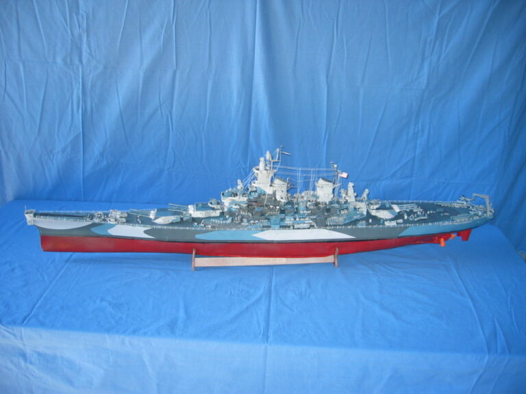 USS Missouri Battleship Papercraft