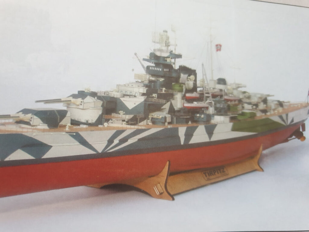 USS Tirpitz Battleship Papercraft tirpitz