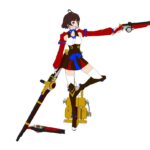 Kabaneri of the Iron Fortress Mumei Papercraft