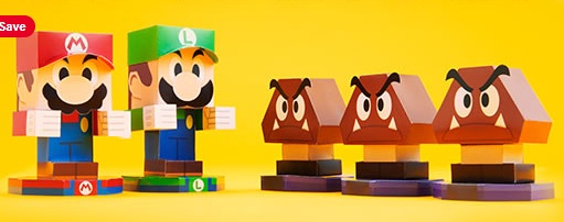 paper mario papercraft