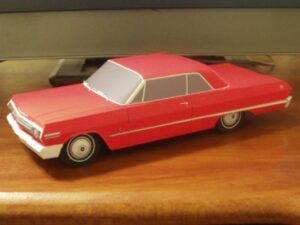 Chevrolet Impala Papercraft L1829