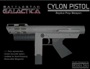BattleStar Galactica Cylon Pistol CYLON PISTOL