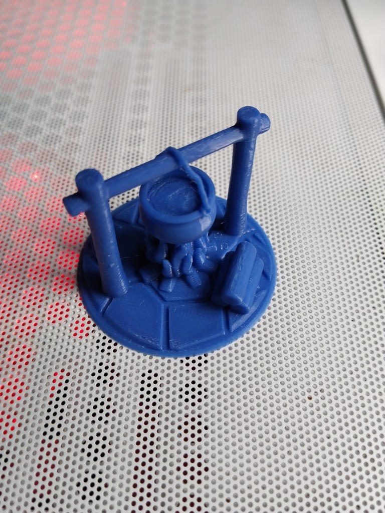 3D Printed DnD Campire Set fireplace dnd 4