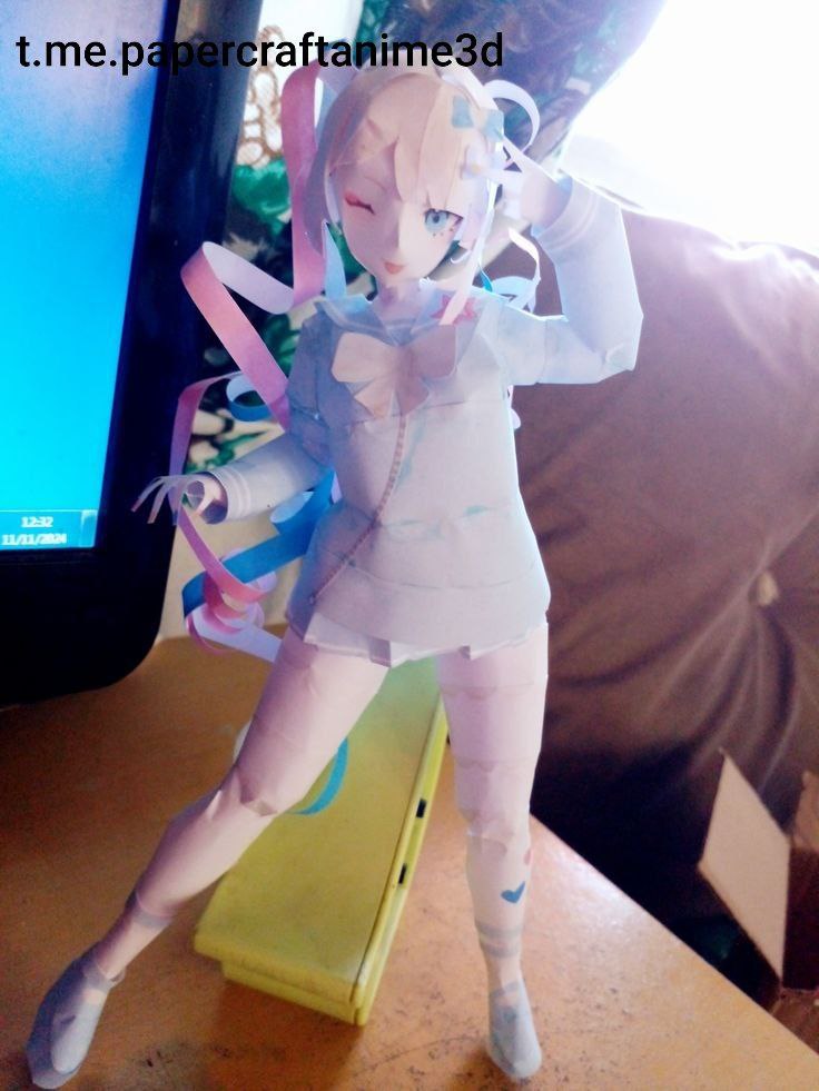 Barbara Genshin Impact Gal Ver Papercraft