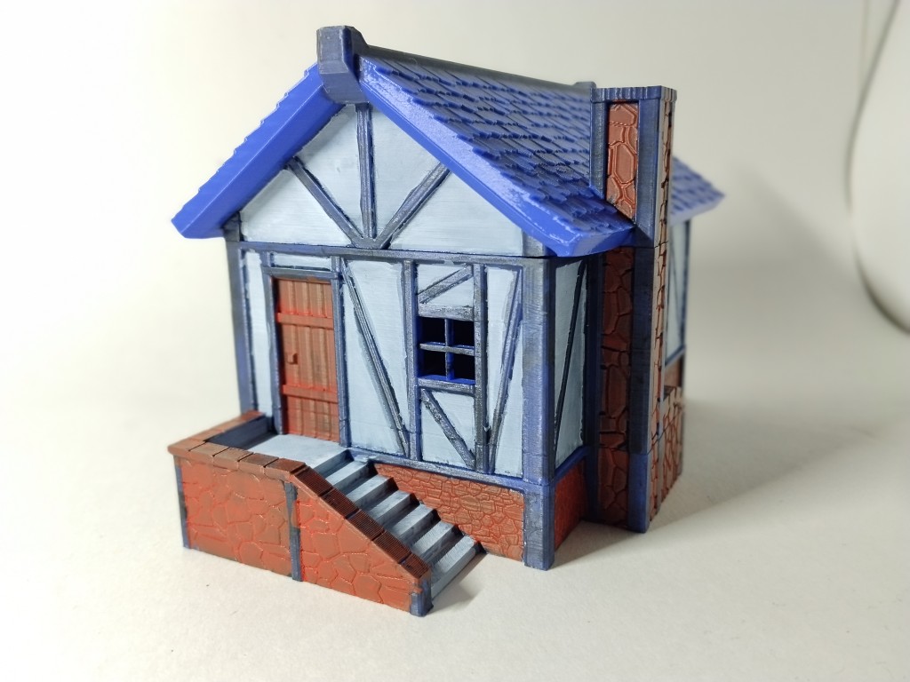 3D Printed RPG House with A1 Bambu Printer rpg house 3 1