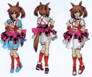 Falcon Papercraft From UmaMusume Pretty Derby smart falcon papercraft