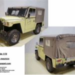 Land Rover Santana Ligero Car Papercraft