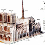 Notre Dame Papercraft