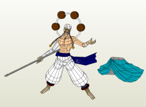 One Piece Enel Papercraft enel papercraft