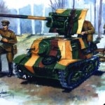 ZiS-30 Tank Destroyer Papercraft