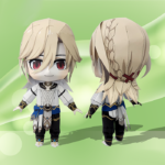 Genshin Impact Chibi Kaveh Papercraft