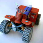 WOLF ATV Papercraft