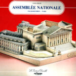 Palais Bourbon Architecture Papercraft