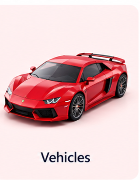 Vehicles papercraft category