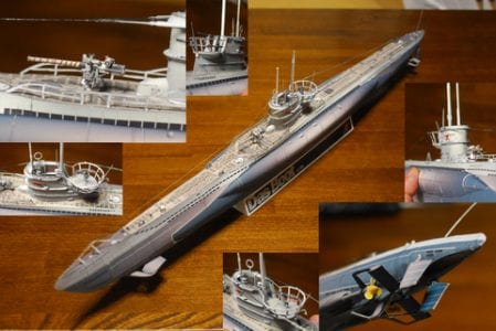 das boot u-96 battleship papercraft