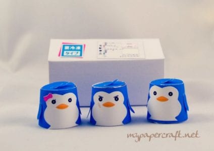 mwaru penguin 2 - Mawaru Penguindrum Papercraft